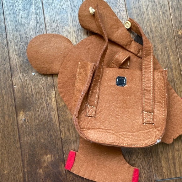 Pottery Barn Kids Rudolph The Red Nosed Reindeer Felt  Chairbacker - Picture 6 of 11